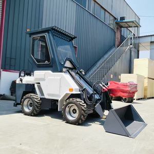 Cargadores Ingeniería de construcción Cargadora de ruedas Multifunción frontal 2025 Nueva cargadora de ruedas de descarga con cubo