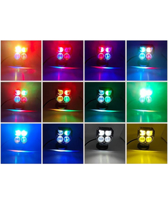 JHS 4インチ36W RGBレンズスポットライトLedワークライトイエローホワイト4x4オフロード作業灯車用ジープATV Suvsトラック - Product Image 5