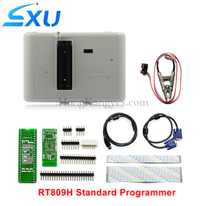 RT809H con adattatori bios programmatore universale EMMC-Nand FLASH NOR/NAND/EMMC/EC/MCU/ISP RT809h programmatore super veloce
