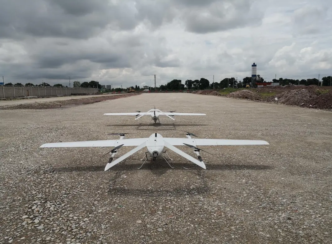VF20E uav kendaraan udara tanpa awak, pesawat kendali jarak jauh Flamingo inspeksi jarak jauh