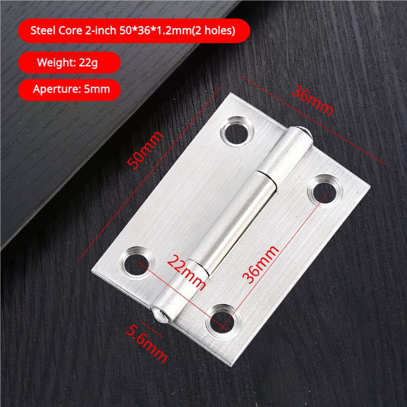 Steel core 2 inches 50*36*1.2mm (2 holes)