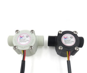 YF-S201 1/2 "ホール効果水流計センサー1-30LPMナイロン流体制御システム用耐久性のある液体流量計 - Product Image 3
