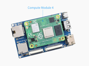 Scheda di Base della fotocamera binoculare progettata per il modulo di calcolo del Pi lampone 4, espansore di interfaccia opzionale - Product Image 5