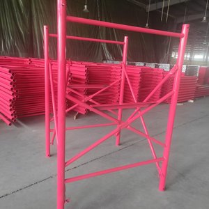 Sistema di ponteggi con telaio in acciaio per il supporto di cassaforma edile nel settore delle costruzioni - Product Image 1