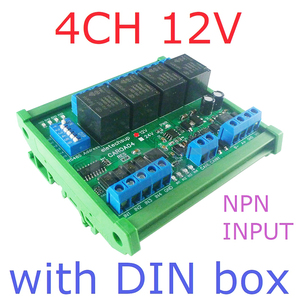 CAROA04 12V/24V 4-CH DI-DO CAN Fieldbus Relay <strong>Module</strong> <strong>RS485</strong> Modbus RTU IO Expansion Board <strong>Digital</strong> <strong>Input</strong> CAN Relay <strong>Module</strong> CAROA04 - Product Image 2