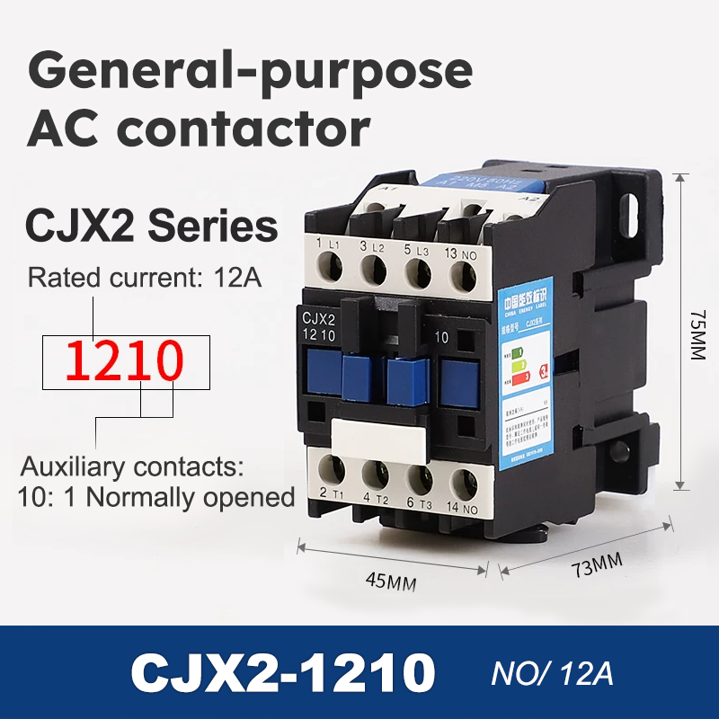 CJX2-1210 (12A/NO)