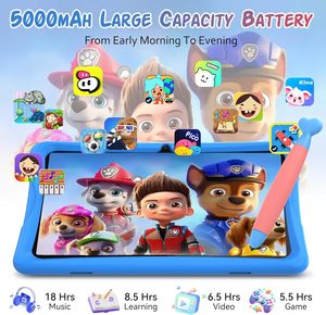 Tablet Infantil TABWEE 10.1 Polegadas Android 15 com Capa 2 em 1 Processador Allwinner Modelo <span class=keywords><strong>K10</strong></span> Controle Parental Inclui Caneta Stylus 128MB RAM - Product Image 6