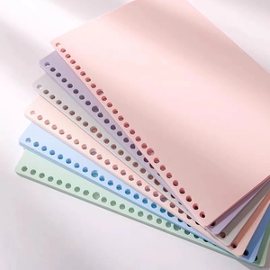 מותאם אישית 6 טבעת ספירלית ברורה פלסטיק <span class=keywords><strong>pvc</strong></span> קלסר diy עלה planner Planner a5/a6 מחברת תקציב ידידותי כיסוי