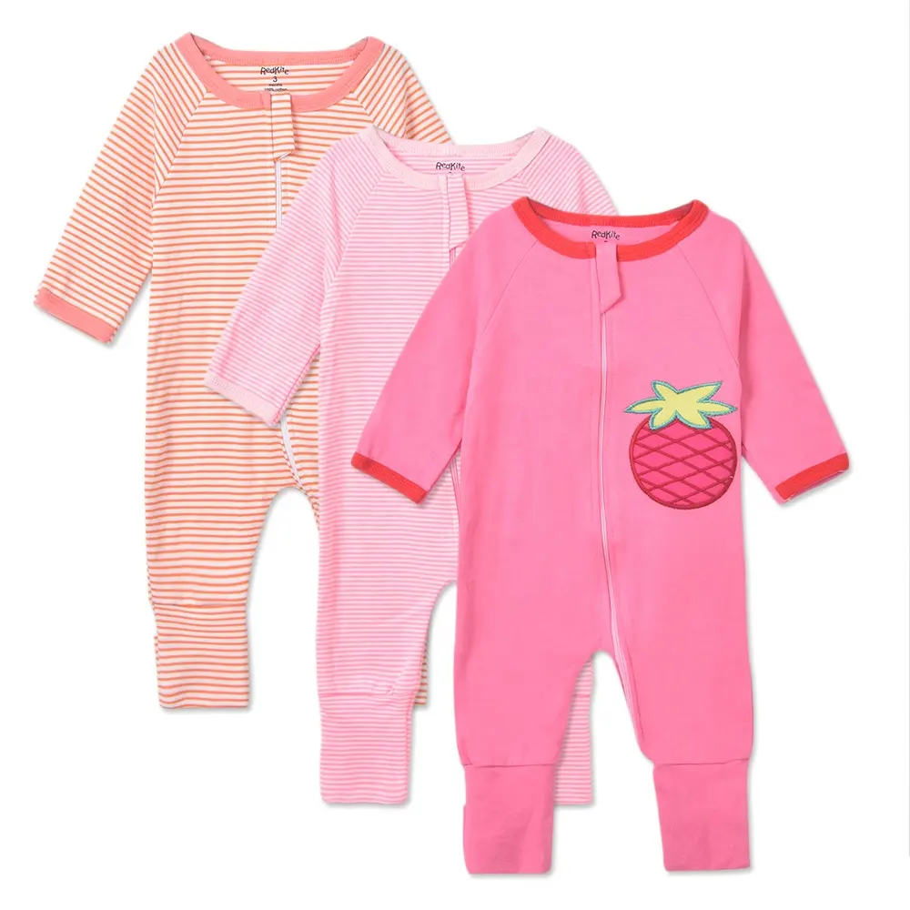 लंबी आस्तीन वाले बेबी जंपसूट, बच्चों के कपड़े, नवजात शिशु के लिए सूती पजामा, मिश्रित डिज़ाइन वाले बेबी बॉय रोम्पर