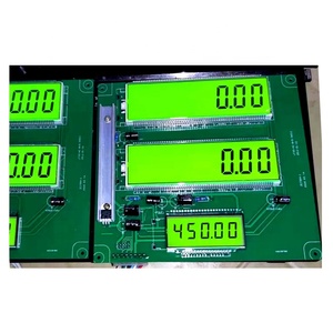 Fernbedienung Digit TN HTN Panel Glas Custom Design Segment LCD Small 7 Segment Display LCD-Bildschirm mit Silikon Zebra - Product Image 5
