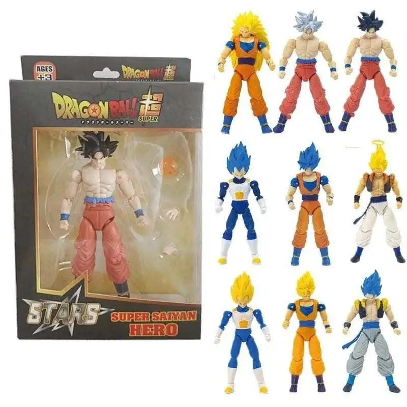 XM 10450 figurine d'action japonaise Anime Z Super saiya Goku de haute qualité Dragoned a ball Figurines à collectionner