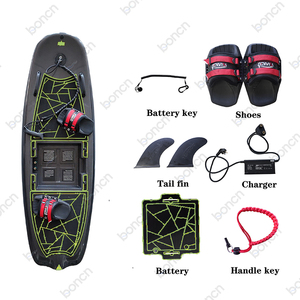 電動サーフボード プロ仕様 モーター付きジェットボード サーフスクーター エクストリームウォータースポーツ カーボンファイバー 72V 三元系リチウム電池 - Product Image 6