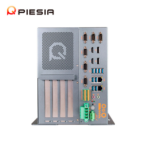 Piesia Intel 12th 13th 14th Gen Pc Industrial Mini Computadora H670/Q670 Quad Expansion DDR5 2LAN 6COM Embedded Fanless Mini PC - Product Image 2