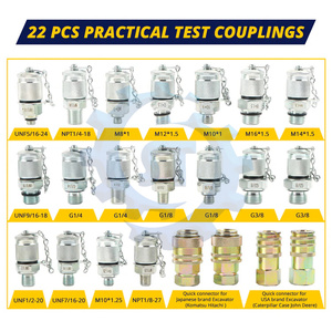 Bộ kiểm tra áp suất thủy lực kỹ thuật số 70MPa 2Gauge 16mpa1gauge 22 khớp nối thử nghiệm 3 ống thử nghiệm cho máy xúc Sâu Bướm - Product Image 6