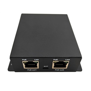 OEMギガビットネットワークPoEエクステンダー250メートル、1ポート10/100/1000M Rj45入力2ポート10/100/1000M Rj45出力 - Product Image 1