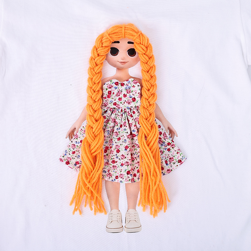 2 Styling per capelli arancioni