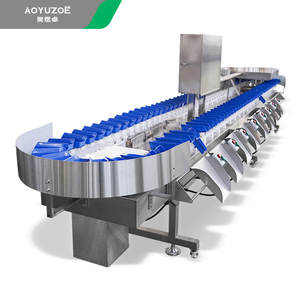 Máquina clasificadora por vibración de frutas y verduras de tamaño de clasificación rápida, máquina clasificadora de pesaje de carne y mariscos - Product Image 6