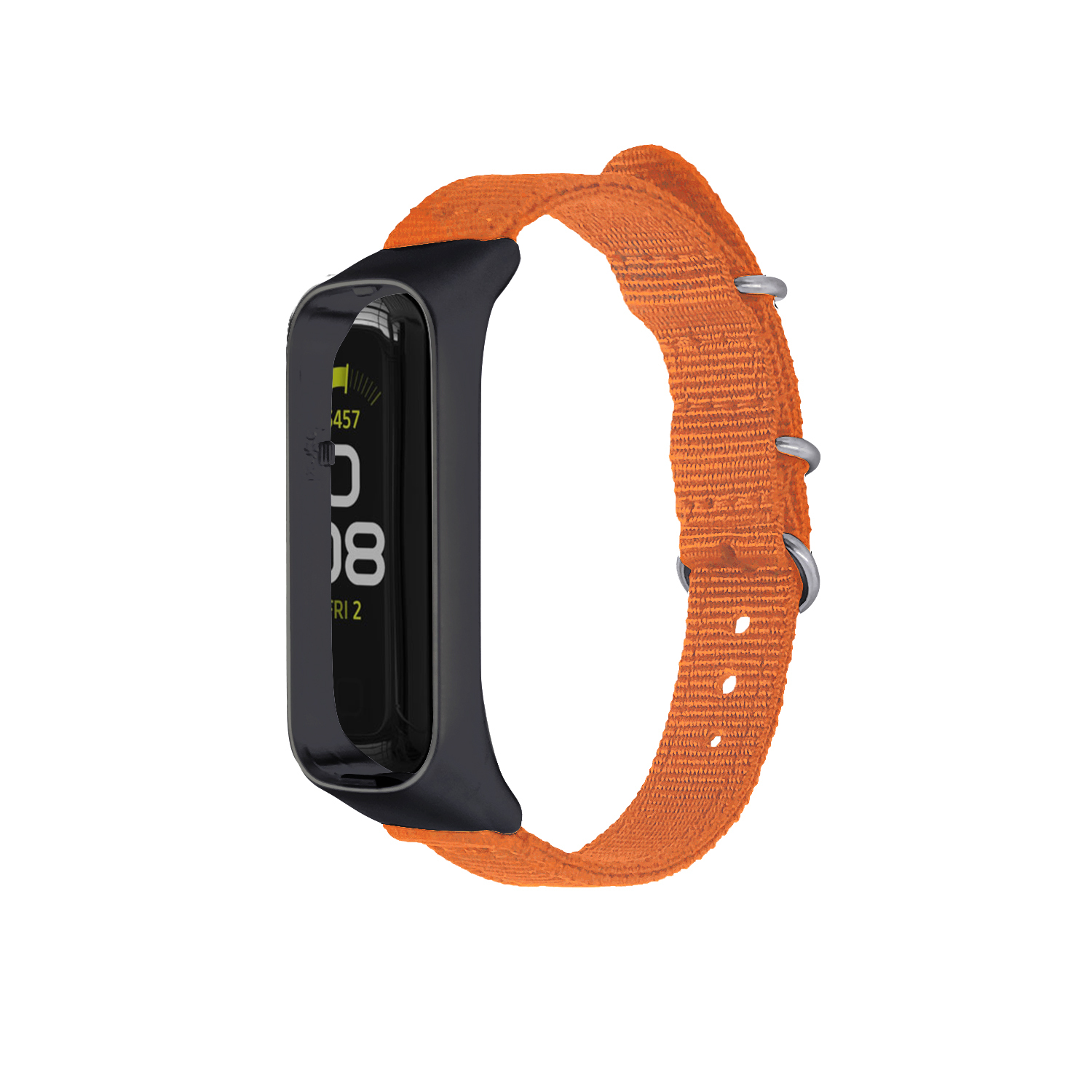 4# Cadre orange et noir