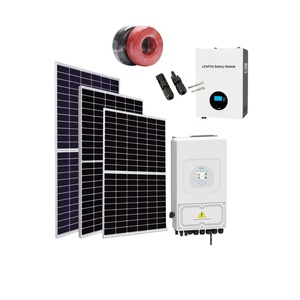 Hybrid Solar <strong>Power</strong> System 15KW Home Solar Photovoltaic <strong>Kit</strong> 15 Kw Solar Panel System MPPT Redmi Note 11 <strong>Pro</strong> Roof Mounting 5years - Product Image 1