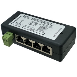 หัวฉีด POE 4พอร์ต9-48V อีเทอร์เน็ต POE อะแดปเตอร์สำหรับกล้อง IP - Product Image 4