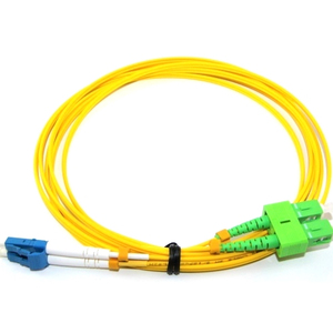 XXD fabrika ücretsiz örnek yüksek kalite sarı OEM2 2.0mm 3.0mm Fiber optik jumper dubleks SC-LC UPC/APC Fiber optik yama kablosu - Product Image 1