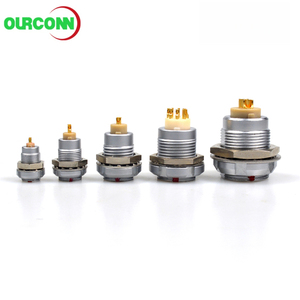 Maschio femmina 0B 1B 2B 3B connettore circolare FGG uovo ECG 1 fluido 2 fluidi con connettore ibrido Push Pull elettrico 6 8 10 - Product Image 2