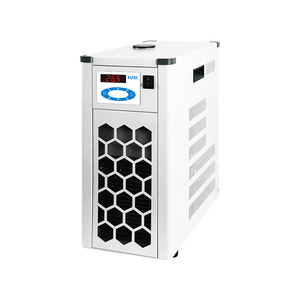 Huxi เครื่องทำน้ำเย็น3L ในห้องปฏิบัติการพร้อมปั๊มหมุนเวียนภายนอก220V ระบายความร้อนที่อุณหภูมิต่ำ-20 ~ RT
