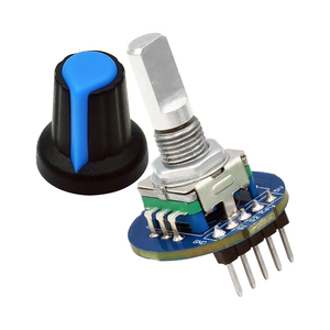 Rotationscode-Modul Ziegel Sensor Entwicklung runder Audio-Routing-Potentiometer Knob Cap EC11 für Arduino