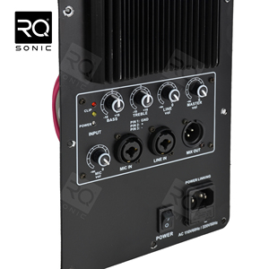 RQSONIC 15APC 450W Placa amplificadora Módulo de amplificador de audio profesional de clase H para altavoz activo