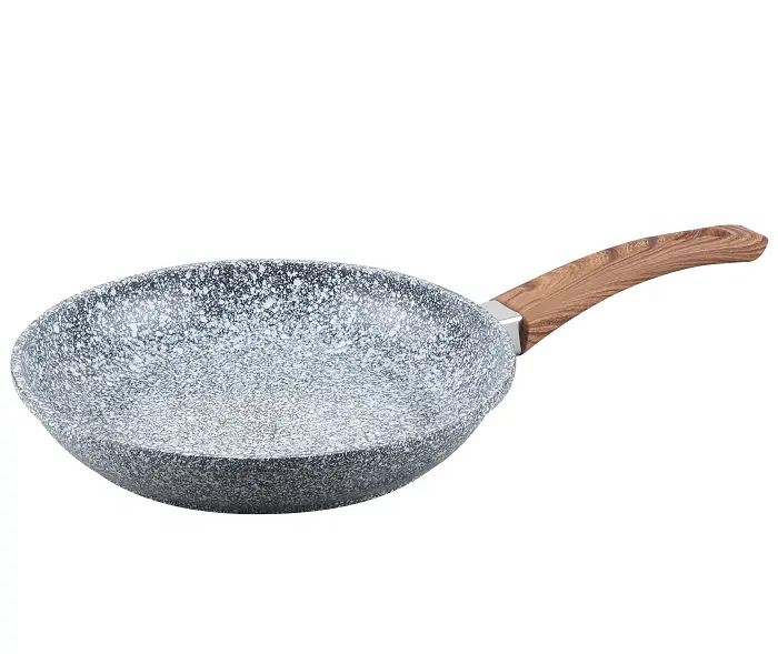 Utensilios de cocina de granito de alta calidad, sartén antiadherente con recubrimiento de mármol y aluminio, juego de utensilios de cocina