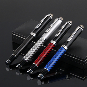 Mükemmel hediyeler öğe çok renkli karbon fiber Iphone Stylus kalem seti lüks tükenmez kalem kiti toplu