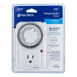 ตัวจับเวลา TEM-1แบบ Volteck 1ความสามารถ16A เหตุการณ์พร้อมกระแสสูงสุด