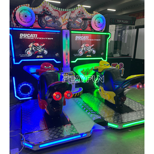 Playfun Goede Kwaliteit <span class=keywords><strong>Arcade</strong></span> Race Moto Simulator Indoor Muntbediende Motorfiets Game <span class=keywords><strong>Machine</strong></span> - Product Image 4