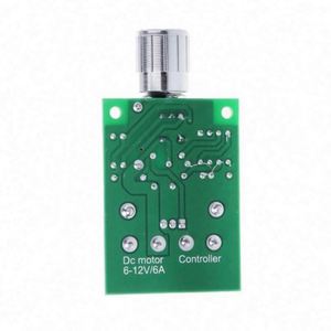 6V-12V 6A DC velocidade do motor controle pulso largura modulação <span class=keywords><strong>PWM</strong></span> controlador interruptor
