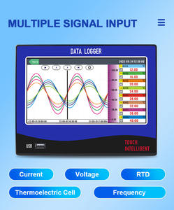 8 16 32 चैनल वास्तविक समय डेटा लॉगर तापमान डेटा रिकॉर्डर, थर्माकोपल दबाव प्रवाह सेंसर वक्र के लिए - Product Image 6