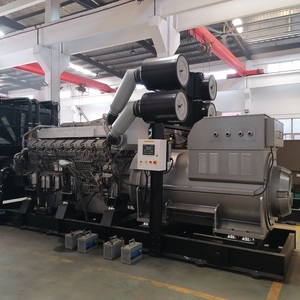 Mitsubishi 1600kw động cơ stamford Marathon leroysomer điện thống đốc 2000kva mở khung Máy phát điện diesel đặt 60Hz 230V - Product Image 6