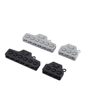 Conector de cable de empuje, divisor paralelo de potencia de CC trasera, TL-106 LED de unidad especial, 1 entrada, 6 salidas, conector divisor enchufable - Product Image 1