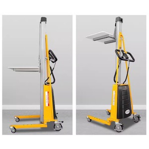Small Electric Powered <strong>Pallet</strong> Truck Steel Construction Hand-Cranked Stacker for <strong>Loading</strong> and <strong>Unloading</strong> Truck - Product Image 2