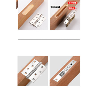 Hinge Positioning Slotter Lock Plate <strong>Hole</strong> Opener Wooden Door Hinge <strong>Hole</strong> Opener with Spanner <strong>Bottom</strong> Cutter for Woodworking - Product Image 5