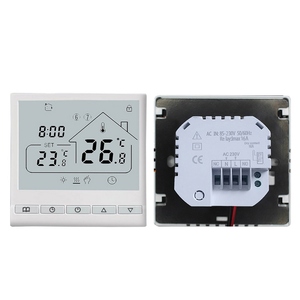 Smart 5 + 2 programable 16A pantalla LCD termostato controlador de temperatura de calefacción eléctrica para oficina/hogar - Product Image 5