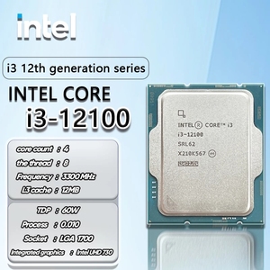 NEW Core <strong>I3</strong> 12100 <strong>I3</strong> 12100F <strong>I5</strong> 15 12400F <strong>I5</strong> 12400 <strong>I5</strong> 12500 LGA 1700CPU Processor - Product Image 4