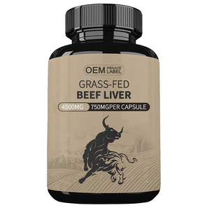 อาหารเสริมตับเนื้อวัวจากหญ้าออร์แกนิกสนับสนุนการล้างพิษพลังงานย่อยภูมิคุ้มกันสมุนไพรภูมิคุ้มกัน - Product Image 1