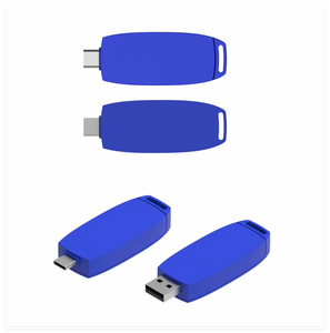 新型旋转型u盘，带全彩色标志印刷商务礼品，适用于手机和电脑 - Product Image 6