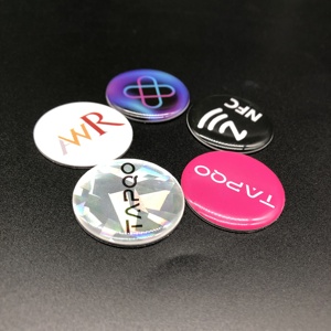 Cá nhân hoá tùy chỉnh chất lượng cao màu đen programmable13.56mhz 213 chip NFC <span class=keywords><strong>Epoxy</strong></span> Logo dán/nhãn/<span class=keywords><strong>Tag</strong></span> không thấm nước 20 mét - Product Image 5