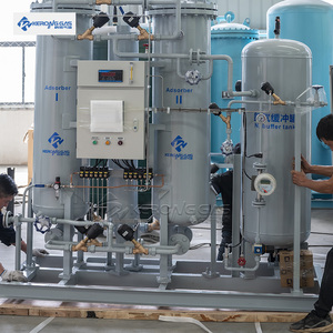 可靠的5-100nm 3/h PSA氮气发生器，用于管道吹扫空气气体置换应用气体发生设备 - Product Image 2