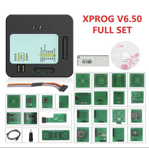 <strong>X</strong>-<strong>PROG</strong> <strong>M</strong> 6.50 ECU <strong>Programmer</strong> Full Adapters ECU Chip Tunning Tool XPROG V6.50 Add More New Authorization Than V6.26