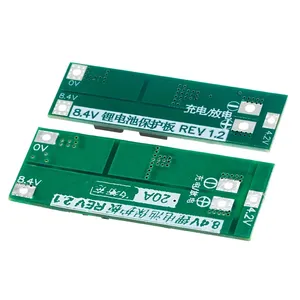 2S 20A 7.4V 8.4V 18650 lityum pil koruma levhası/BMS kurulu DIY PCB ve PCBA ürün kategorisi için standart denge - Product Image 5