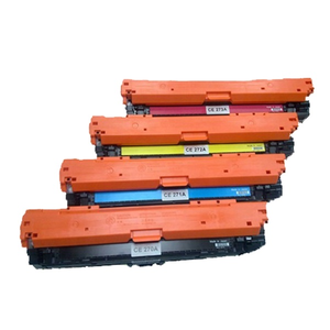 适用于惠普彩色激光打印机CP5525 CP5525n、5525dn、5525xh的兼容彩色CE270A、CE272A、CE273A、650A碳粉盒 - Product Image 3