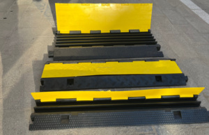 5 kanal 3 4 kanal 2 hız kontrol humps dış mekan kablosu koruyucu yol kauçuk rampa hız rampalar tel bağlayın - Product Image 3