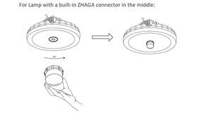 CE FCC ROHS IP65 Zhaga Book Smart Motion <strong>Sensor</strong> <strong>Zigbee</strong> 30M Light Control Zhaga <strong>Controller</strong> with Microwave Motion Daylight - Product Image 4